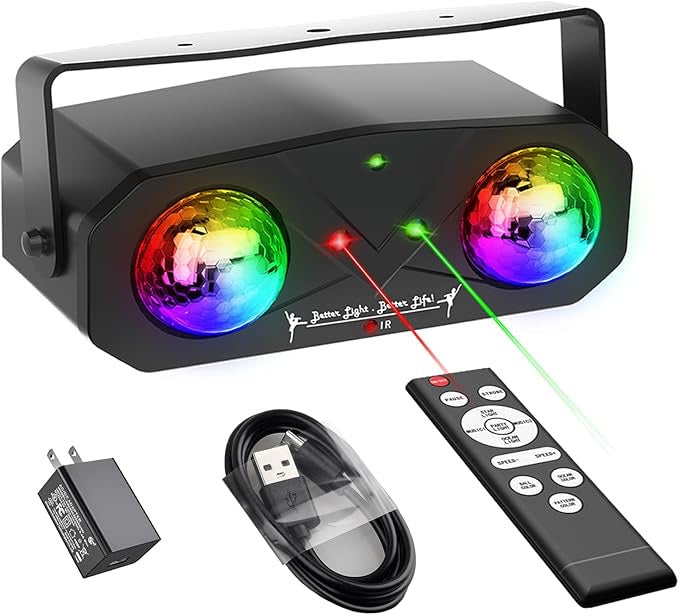 Laser Strobe Disco Light Projector 5 in 1