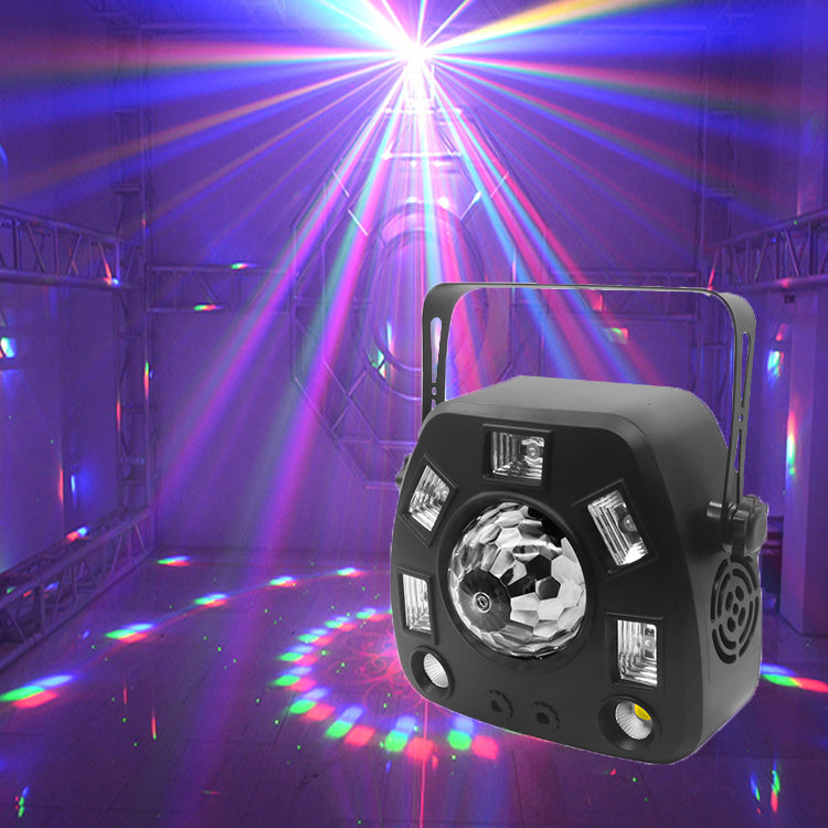 Singtronic DJ Laser 4 in 1 Disco Party Light with Remote Control & Sync Music