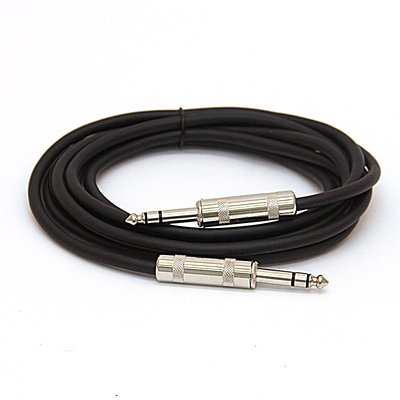 Professional 3 Feet 12 Gauge 1/4 Inch to 1/4 Inch Male Audio Cables - 3ft 12AWG 6.35mm Stereo Audio Wires