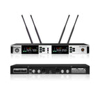 Singtronic UHF-2000Pro (Black) Professional Dual UHF True Diversity Wireless Microphone System