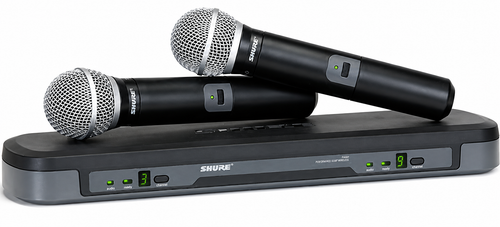Professional Dual UHF Vocalist Wireless Microphone Karaoke System