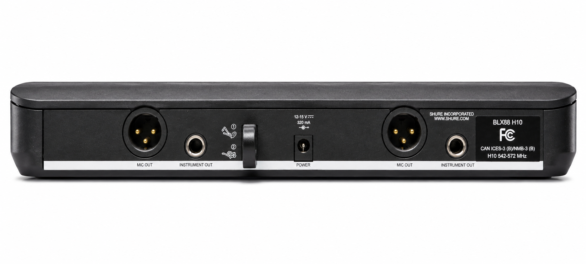 Shure BLX-288/PG58 Professional Dual UHF Vocalist Wireless Microphone System