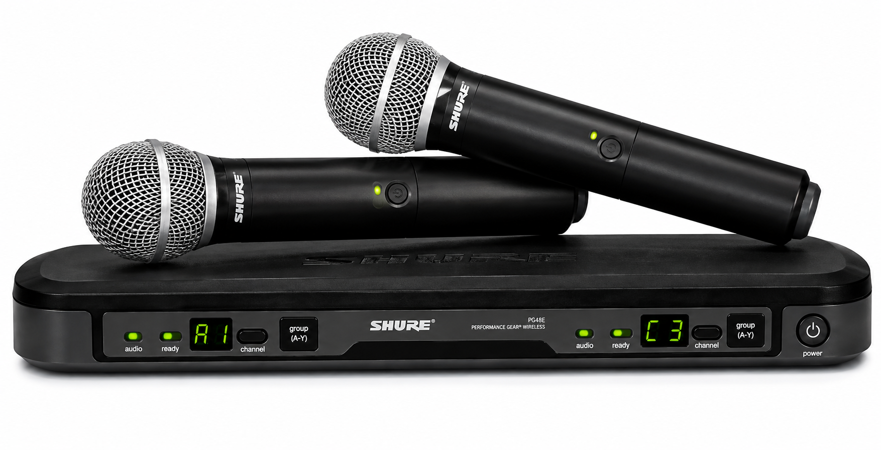 Shure BLX-288/PG58 Professional Dual UHF Vocalist Wireless Microphone System