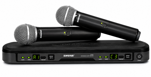 Professional Dual UHF Vocalist Wireless Microphone Karaoke System