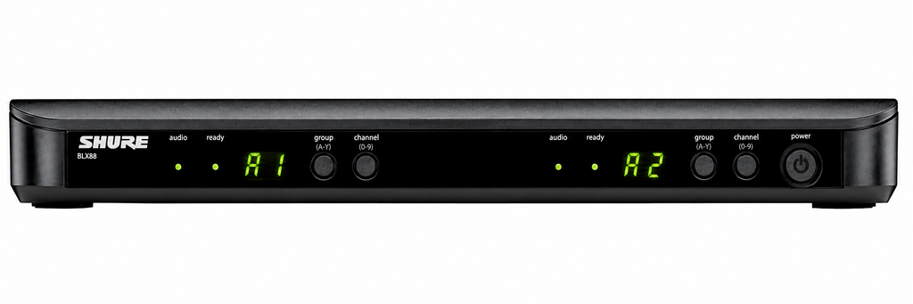 Shure BLX-288/PG58 Professional Dual UHF Vocalist Wireless Microphone System