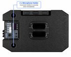 Singtronic BT-1000DSP Professional Rechargeable DSP 12" Karaoke 1000W Speaker With 2 UHF Wireless Mic.