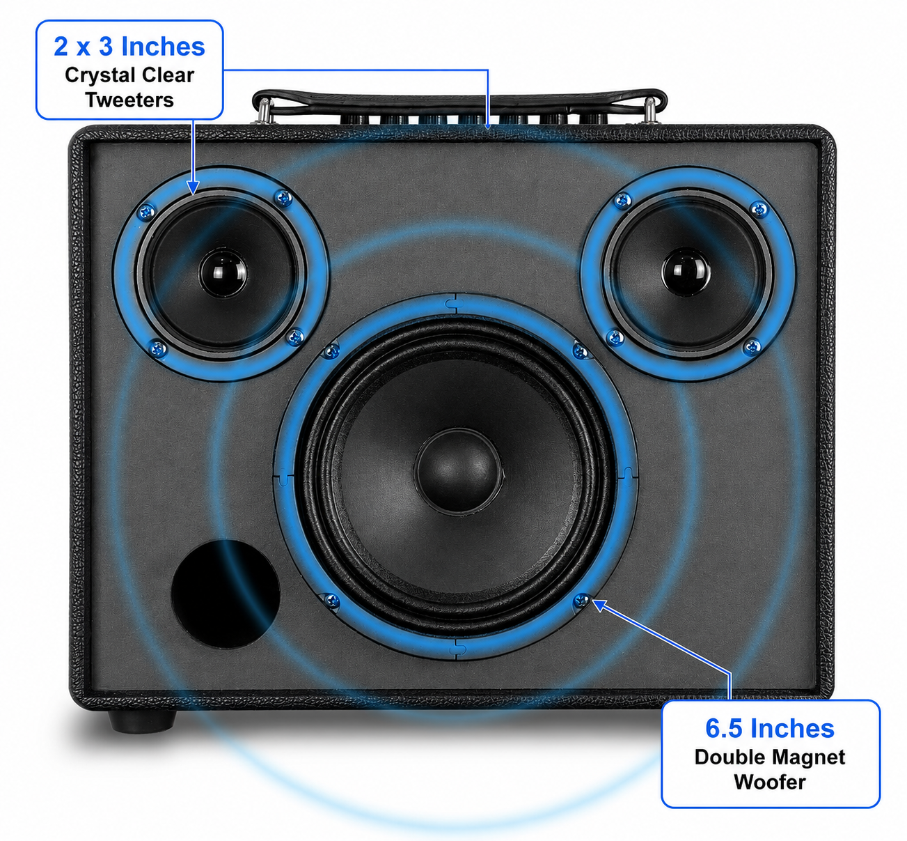 Singtronic BT-600DSP Professional 500W All-in-One Bluetooth Karaoke Speaker Built in DSP