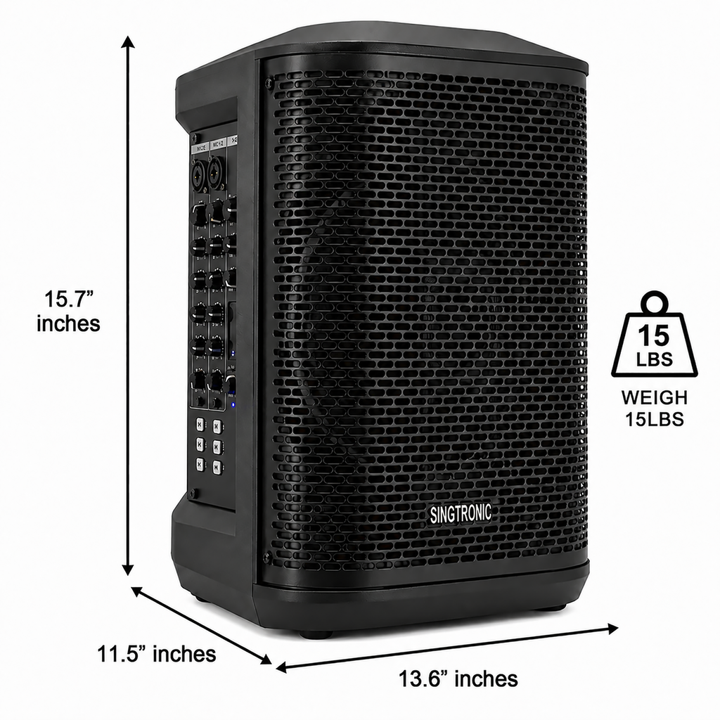 Singtronic BT-ProM Professional Multifunctional Portable Bluetooth Speaker System