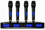 BVB VM-100MKII Professional 4 x UHF Wireless Microphone System
