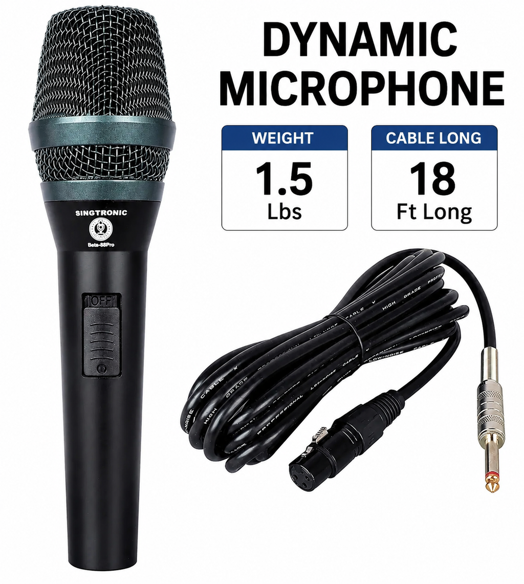 Singtronic Beta 88Pro Professional Wired Microphone Karaoke