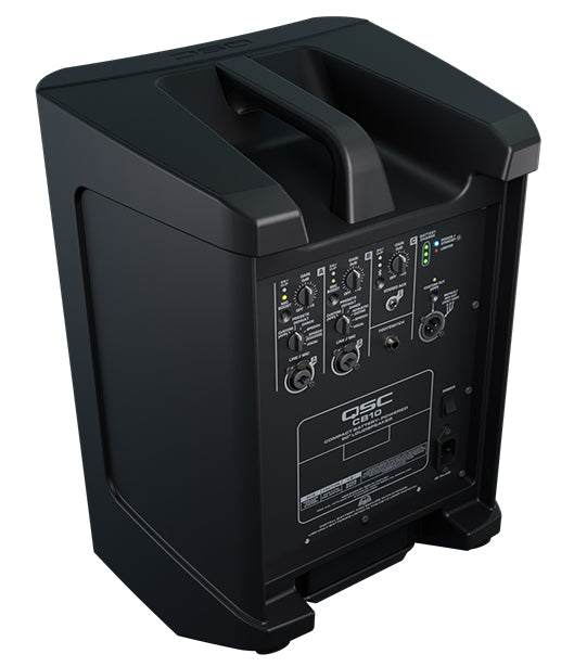 QSC CB10 Professional Powered 10" PA Speaker with Battery