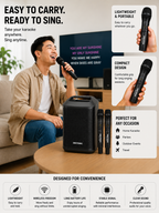 Singtronic BT-ProM Professional Multifunctional Portable Bluetooth Speaker System