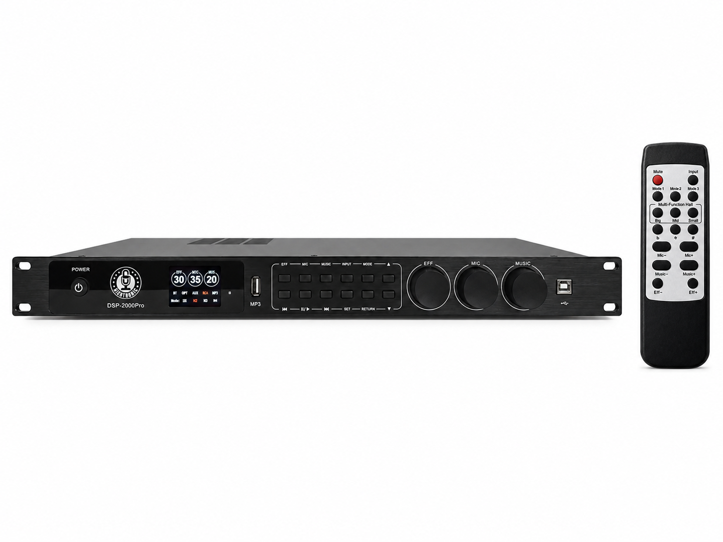 Singtronic DSP-2000Pro Professional Digital Key Control Echo Karaoke Processor