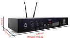 Singtronic DSP-4000Pro Professional Digital Echo Karaoke Mixer Plus 2 x Anti-feedback Wireless Mics.