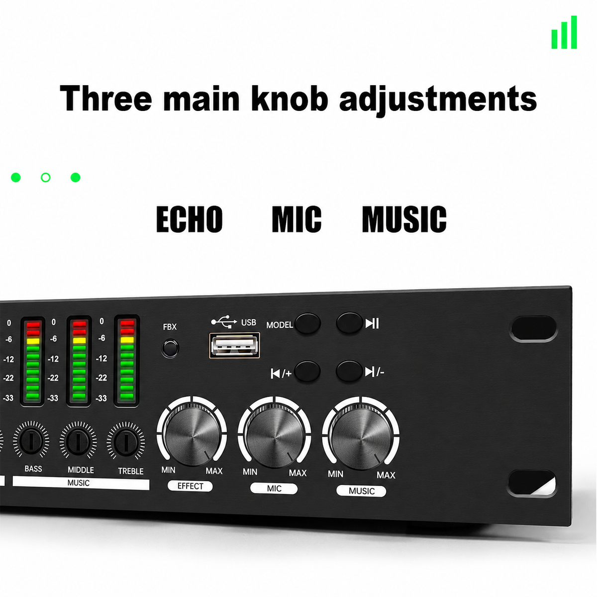 Singtronic EQ-777Pro Professional Karaoke Mixer built Equalizer and Anti-Feedback
