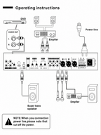 Singtronic EQ-777Pro Professional Karaoke Mixer built Equalizer and Anti-Feedback
