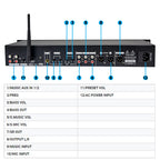 Singtronic EQ-777Pro Professional Karaoke Mixer built Equalizer and Anti-Feedback
