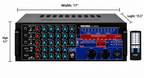 Singtronic KA-2000DSP Professional DJ/KJ 3000W Mixing Amplifier Karaoke HDMI-Arc, Optical & Recording