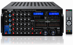 Singtronic KA-3000ProII Professional 3000W Mixing Amplifier Digital HDMI Output, Equalizer & USB Recording
