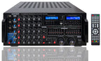 Singtronic KA-3000ProII Karaoke 3000W Amplifier + UHF-3000Pro 2 x Digital Anti-Feedback Wireless Microphone