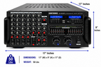 Singtronic KA-5000Pro Professional KJ/DJ 5000W Mixing Amplifier Equalizer & Recording