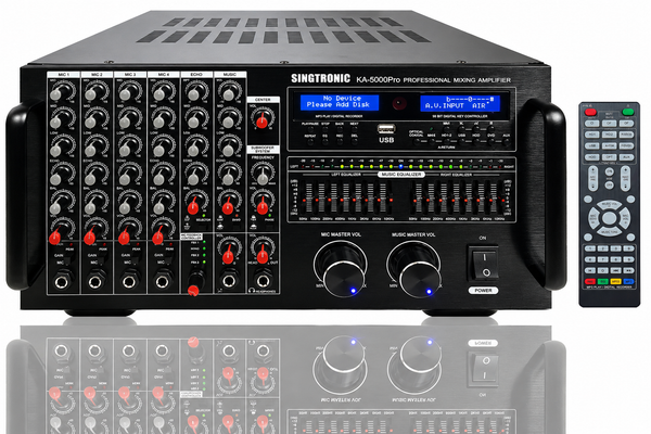 Singtronic KA-5000Pro Professional KJ/DJ 5000W Mixing Amplifier Equalizer & Recording