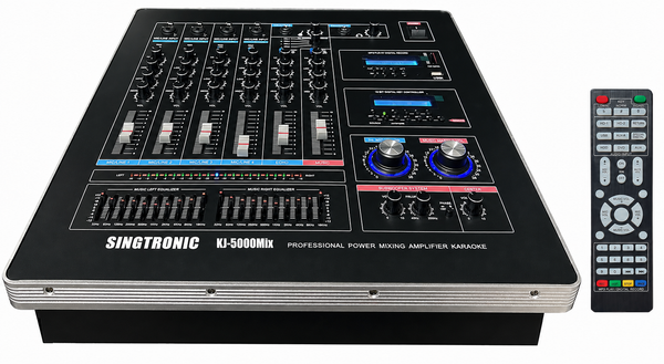 Singtronic KJ-5000Mix Professional Console Digital Karaoke Mixer with HDMI-Arc & Recording Function