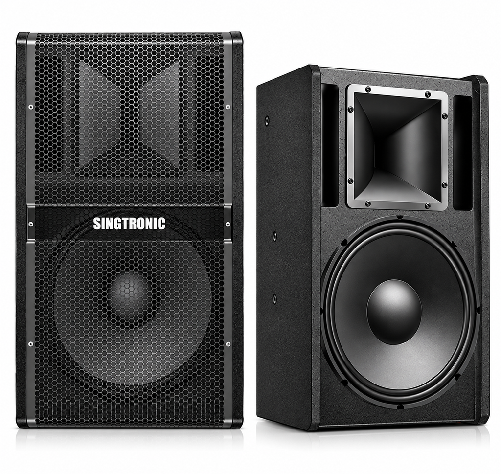 Singtronic KS-1500Pro Professional 3500W Vocalist Karaoke Speaker System (Pair)