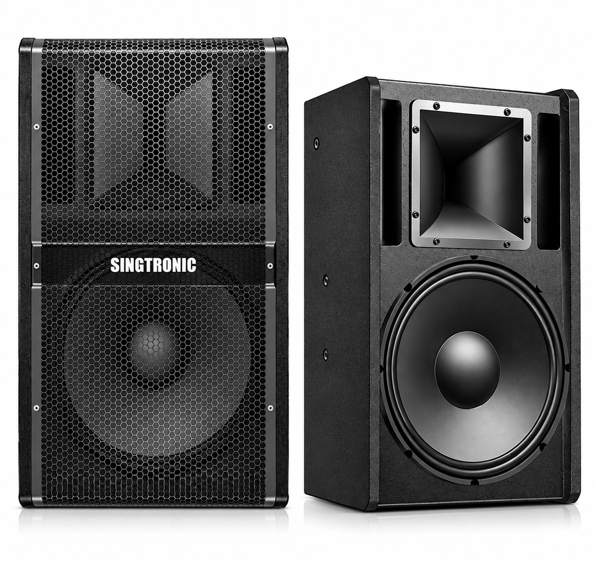 Singtronic KS-1500Pro Professional 3500W Vocalist Karaoke Speaker System (Pair)