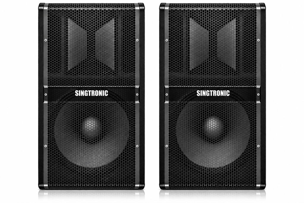 Singtronic KS-1500Pro Professional 3500W Vocalist Karaoke Speaker System (Pair)