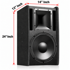 Singtronic KS-1500Pro Professional 3500W Vocalist Karaoke Speaker System (Pair)