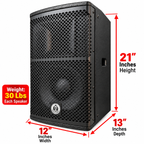 Singtronic KS-2000Pro Professional 3000W Vocalist Karaoke Speaker System (Pair)