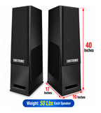 Singtronic KS-2500DW Professional 4000W Vocalist Floor Standing Karaoke Speaker (Pair)