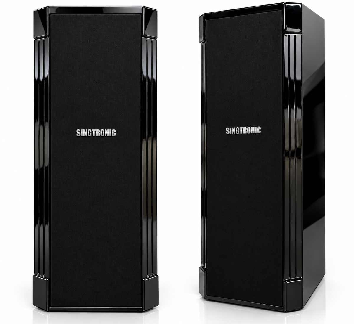 Singtronic KS-3000DW Professional 5000W Vocalist Floor Standing Karaoke Speaker System (Pair)
