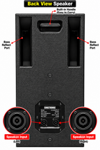 Singtronic KS-5000ProII Professional 5000W Vocalist Karaoke Speaker (Pair)