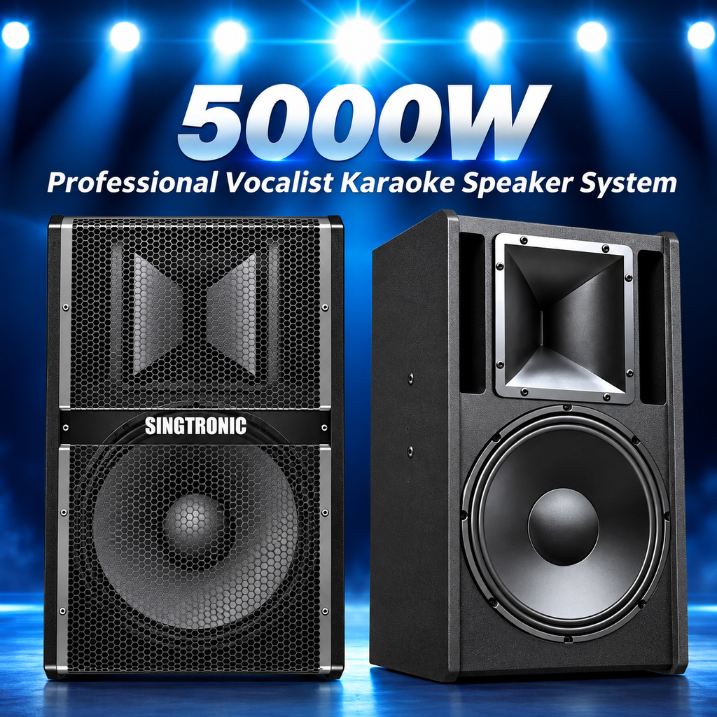 Singtronic KS-5000Pro Professional 5000W High End Vocalist Karaoke System (Pair)