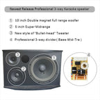 Professional Karaoke System 2000W via Youtube Unlimitted Songs by Apps