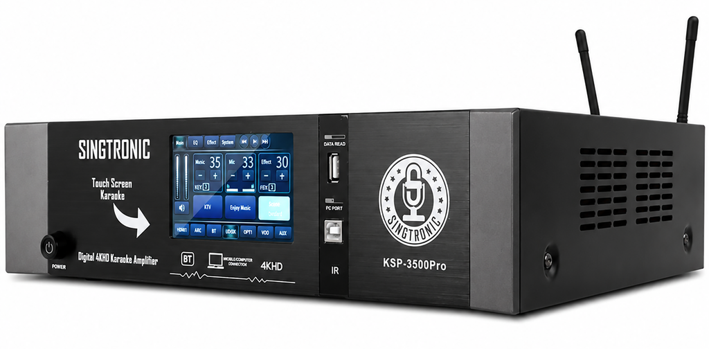 Singtronic KSP-3500Pro Professional 3500W Digital 3 in 1 Karaoke Sound Processor Amplifier