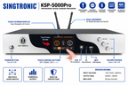 Singtronic KSP-5000Pro Professional 5000W Digital 3 in 1 Karaoke Sound Processor Amplifier