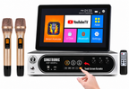 Singtronic KSP-6000Pro Professional 6000W Digital Karaoke Sound Processor + KTV-ProK Professional 4TB Hard Drive Tablets