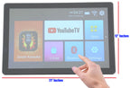 Complete Karaoke System Professional 3000W Built in Anti-Feedback Mics and 21" Touch Screen Smart Karaoke