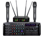 Singtronic KA-1000Pro Karaoke 2000W Amplifier + UHF-500Pro Digital Wireless Microphone