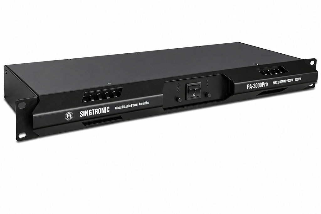 Singtronic PA-3000Pro Professional 2000W + 2000W Digital Class D Power Ampliifier