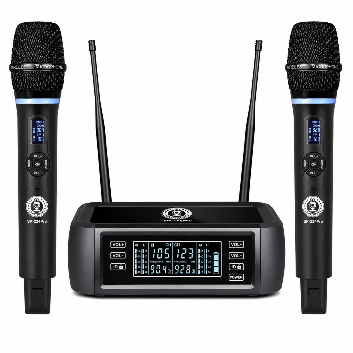 Singtronic SP-224Pro Digital 2 Wireless Microphone System