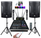 Singtronic Professional KJ/DJ Karaoke System 4000W via Youtube Songs by Iphone & Tablets