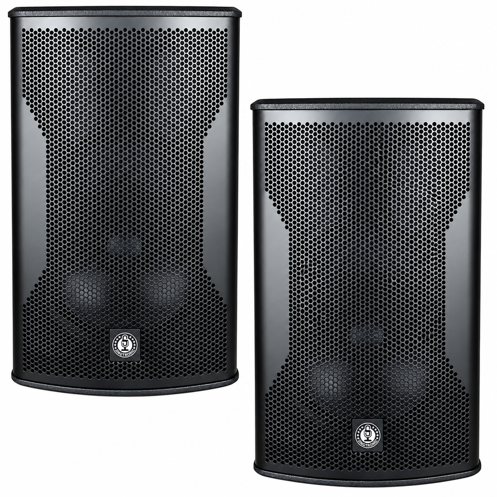 Singtronic TX-12DSP Professional 4000W Self-Power Karaoke Speaker System (Pair)