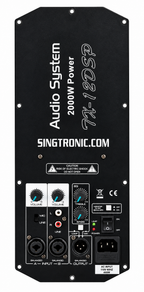 Singtronic TX-12DSP Professional 4000W Self-Power Karaoke Speaker System (Pair)