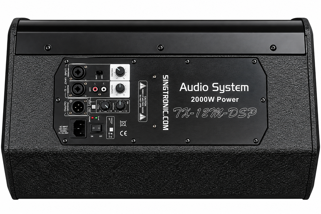 Singtronic TX-12M-DSP Professional 2000W Powered Monitor Speaker System