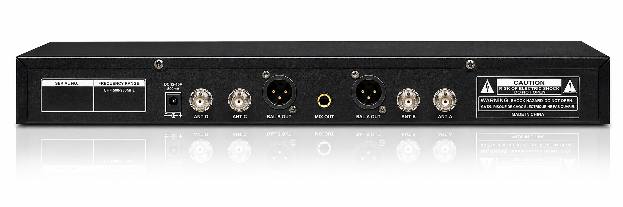 Singtronic UHF-2000Pro (Black) Professional Dual UHF True Diversity Wireless Microphone System
