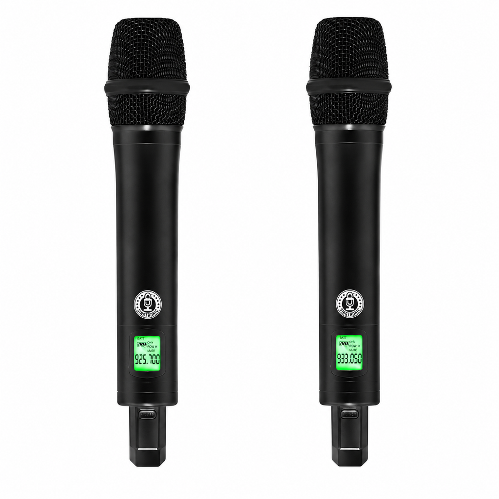 Singtronic UHF-2000Pro (Black) Professional Dual UHF True Diversity Wireless Microphone System